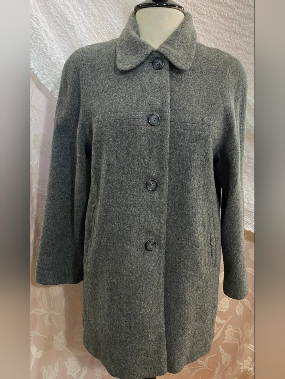 London Fog 100% Pure Wool Coat - Great Condition